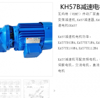 KH57BDRE80M4BE1減速電機(jī)型號解析